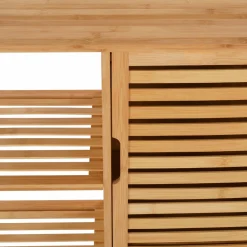 Meuble salle de bain en bambou*IDMarket Online