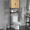 Meuble toilette industriel bois et métal*IDMarket Outlet