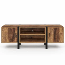 Meuble TV 140cm avec 2 portes*IDMarket New