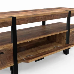 Meuble TV 140cm avec rangements*IDMarket Clearance