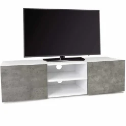 Meuble TV effet béton*IDMarket Clearance