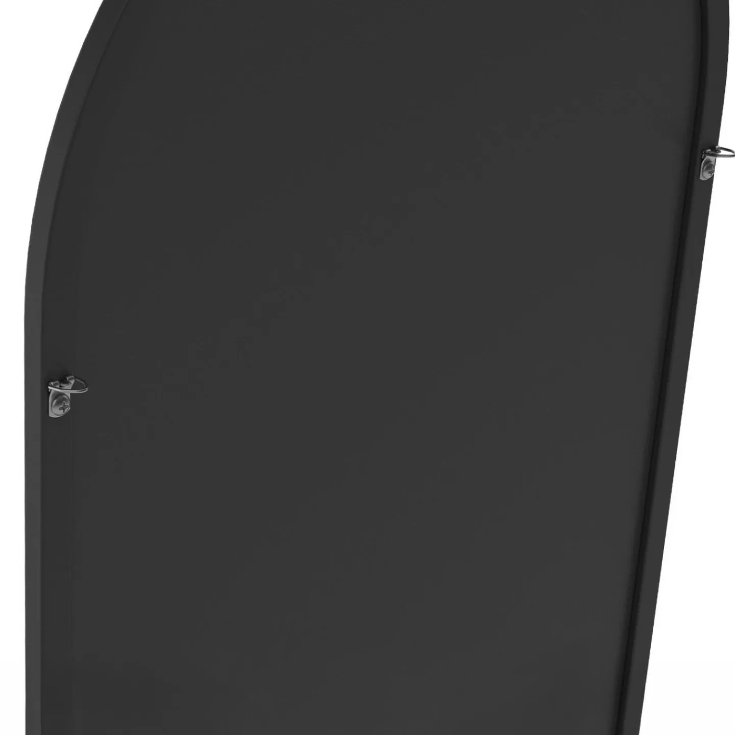 Miroir sur pied contour noir 160 x 40 cm*IDMarket Best