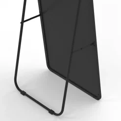 Miroir sur pied contour noir 160 x 40 cm*IDMarket Best