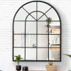 Miroir verrière en arche 80 x 100 cm*IDMarket Discount