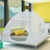 Moustiquaire lit dôme pop-up 195x150 cm*IDMarket Discount