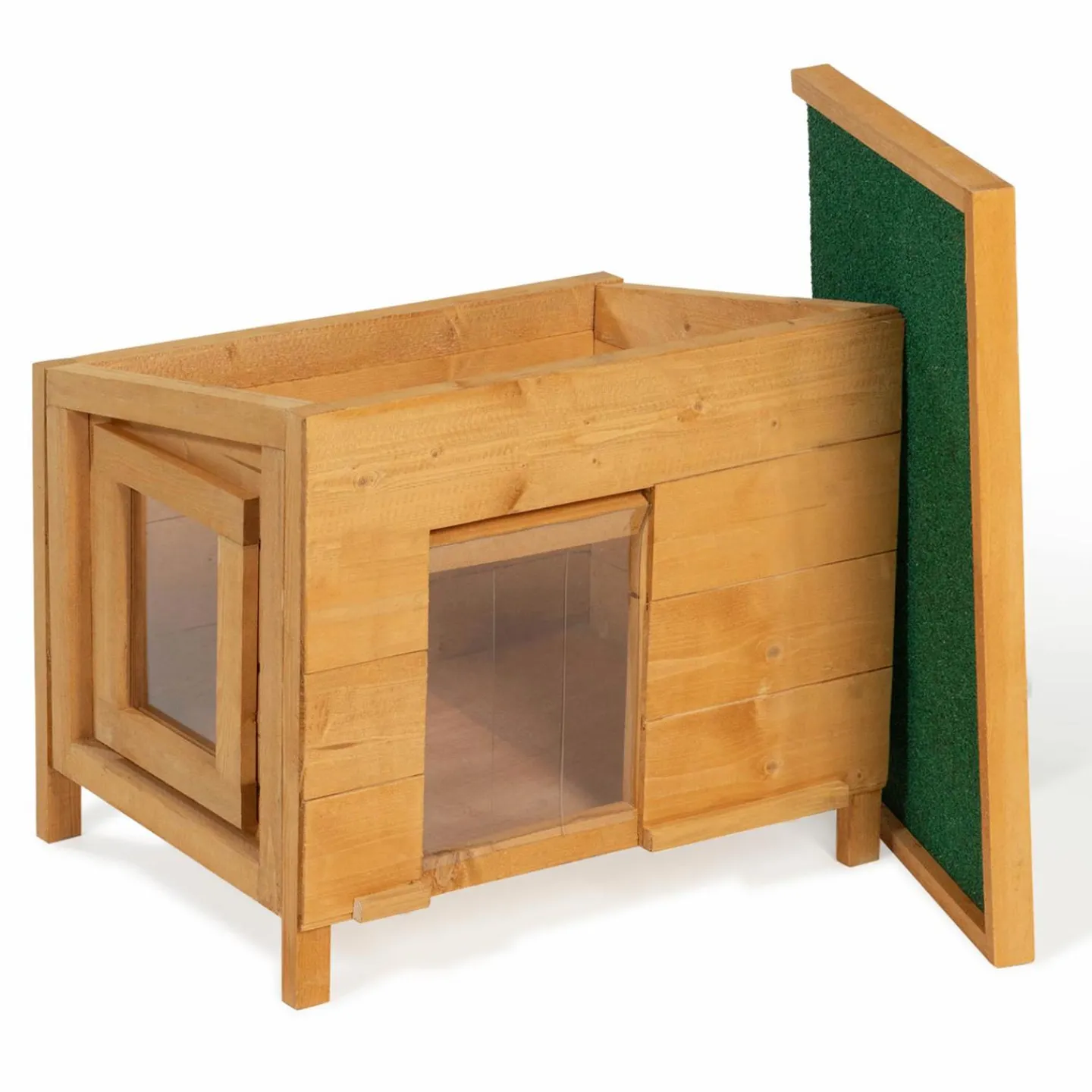 Niche en bois pour chat*IDMarket New