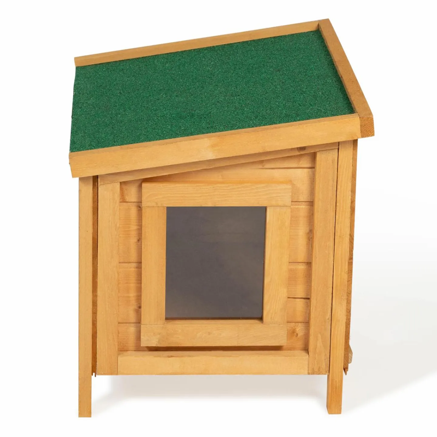 Niche en bois pour chat*IDMarket New