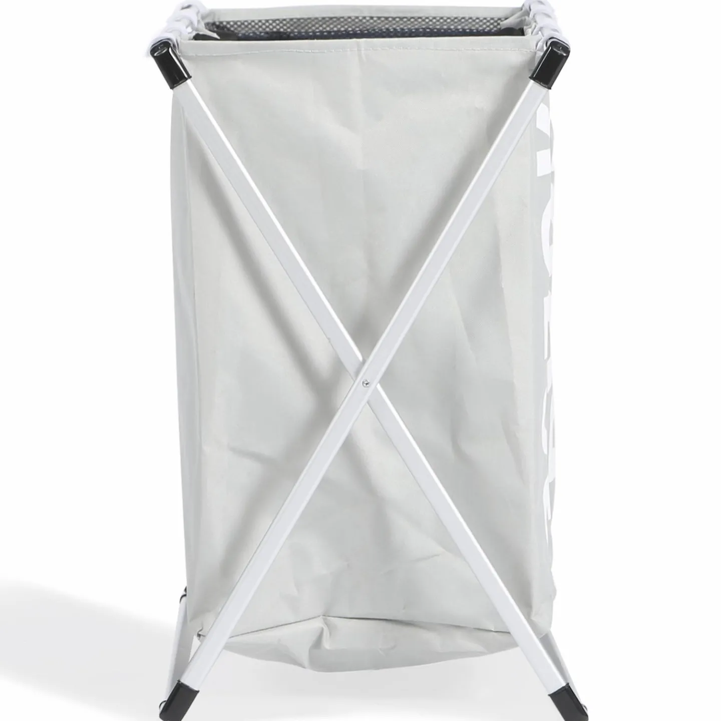 Panier à linge pliable gris 3 compartiments*IDMarket Best