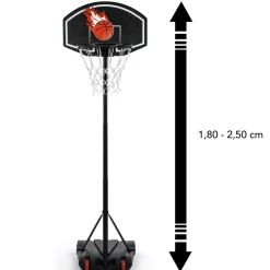 Panier de basket sur pied hauteur réglable*IDMarket Sale