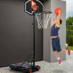 Panier de basket sur pied hauteur réglable*IDMarket Sale