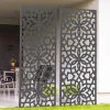 Panneau décoratif extérieur motif azulejo gris 150x50cm*IDMarket Outlet