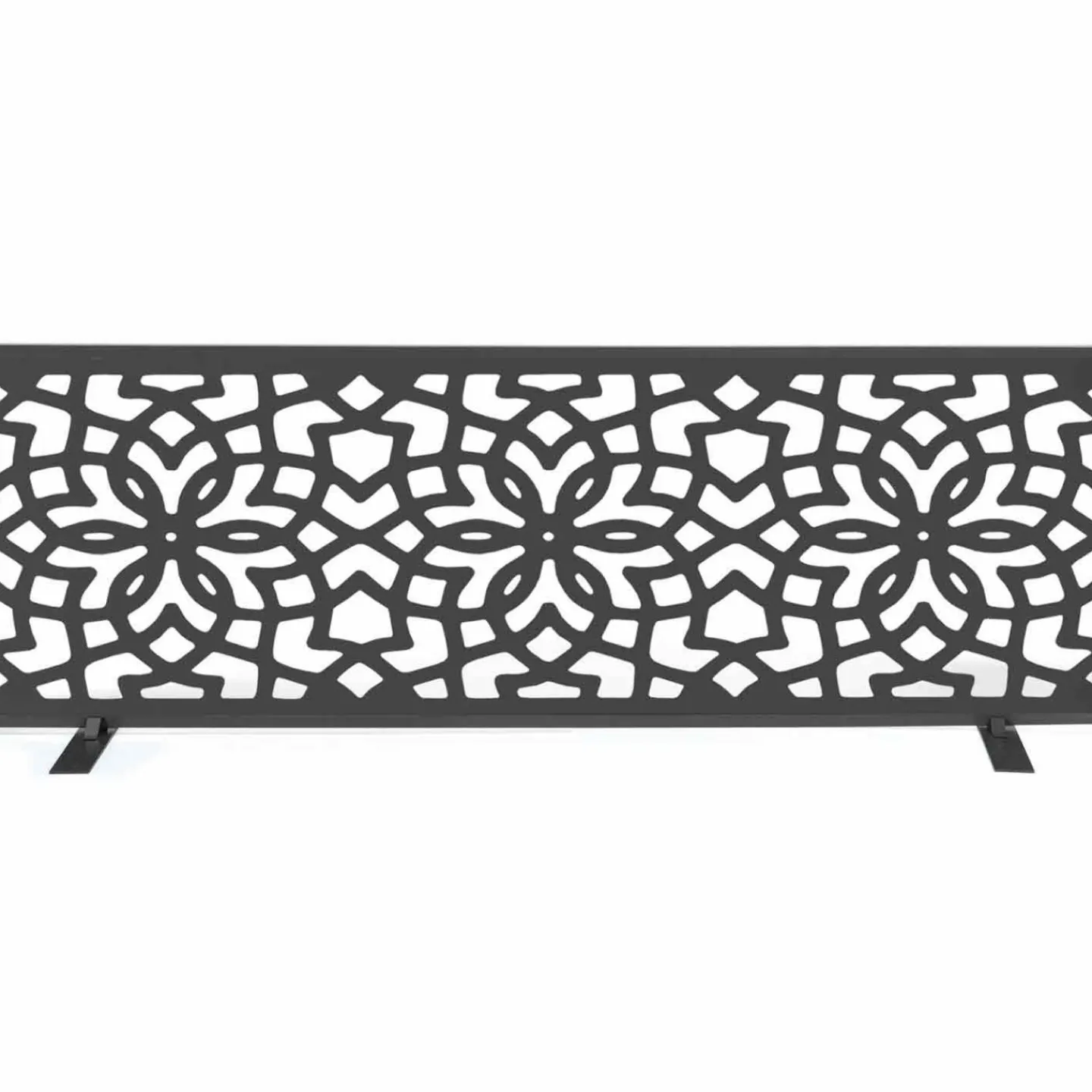 Panneau décoratif extérieur motif azulejo gris 150x50cm*IDMarket Outlet