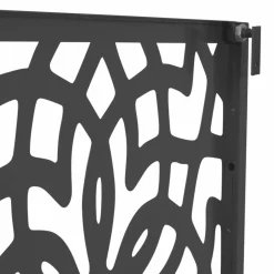 Panneau décoratif extérieur motif azulejo gris 150x50cm*IDMarket Outlet