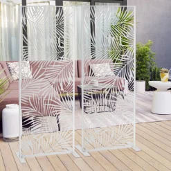 Panneau décoratif universel 150 x 50 CM PALM gris clair*IDMarket Online