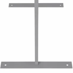 Panneau décoratif universel 150 x 50 CM PALM gris clair*IDMarket Online