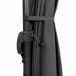 Parasol rectangulaire déporté 3x4 m gris*IDMarket Sale