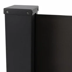 Paravent rétractable 5x2m gris anthracite*IDMarket Online