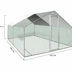 Parc à poule grillagé*IDMarket