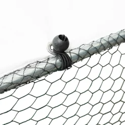 Parc à poules grillagé 3 m²*IDMarket Best