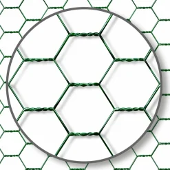 Parc à poules grillagé 15 m²*IDMarket Hot