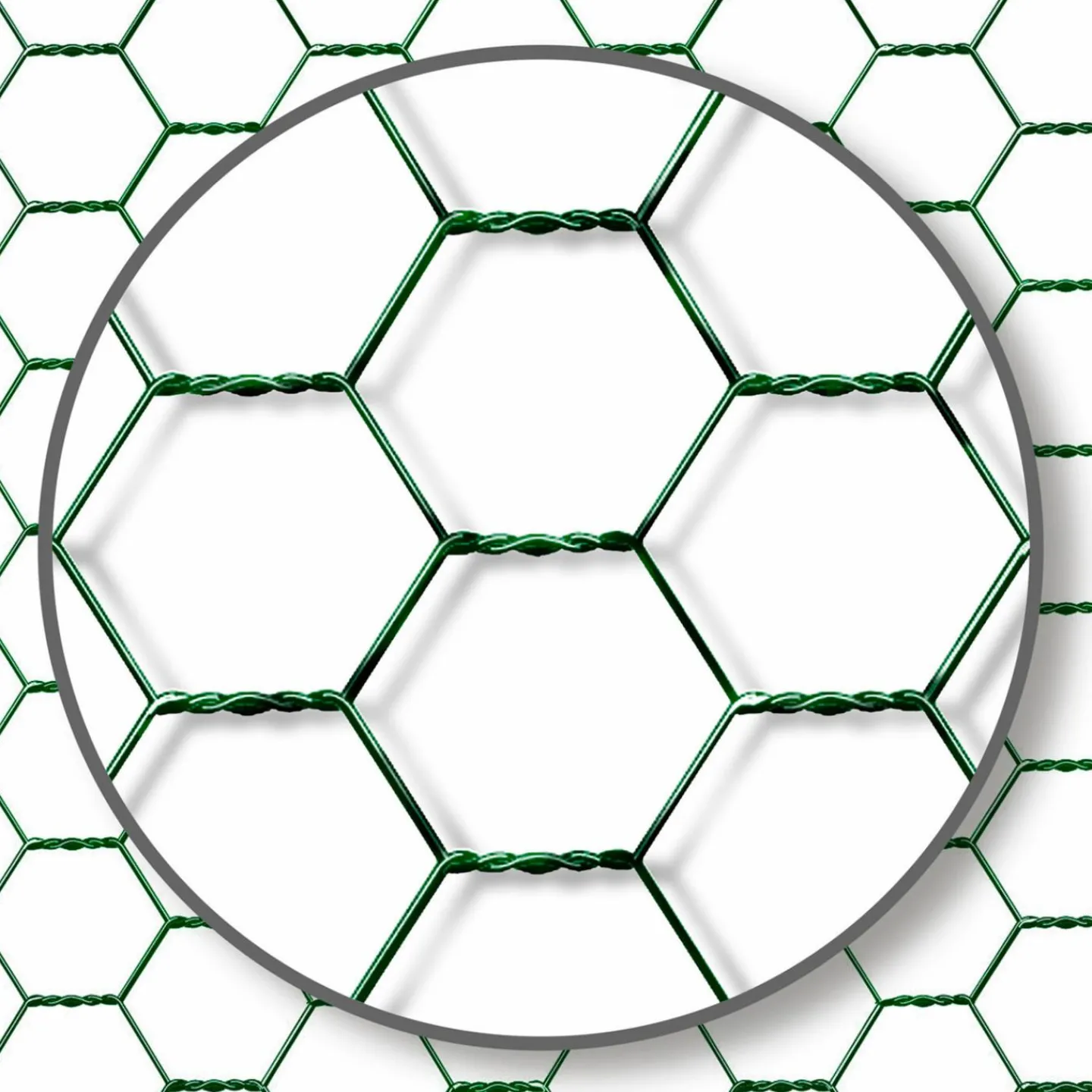 Parc à poules grillagé 15 m²*IDMarket Hot