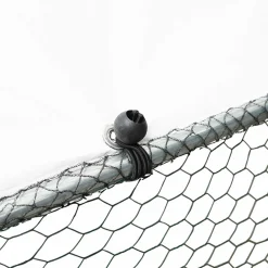 Parc à poules grillagé 15 m²*IDMarket Hot