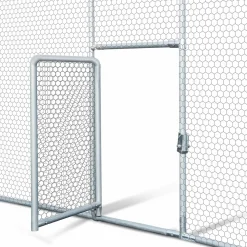 Parc à poules grillagé 22,5 m²*IDMarket Online