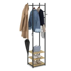 Penderie d'entrée et porte manteau*IDMarket Discount