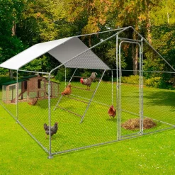 Perchoir poule 4 niveaux en bois*IDMarket Sale