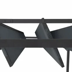 Pergola acier lames orientables avec 4 stores gris 3x3 m*IDMarket