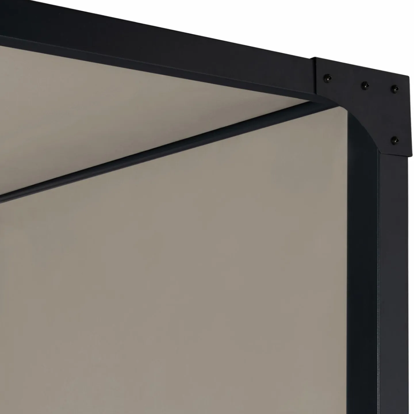 Pergola avec rideaux coulissants taupe 3x4m*IDMarket Hot