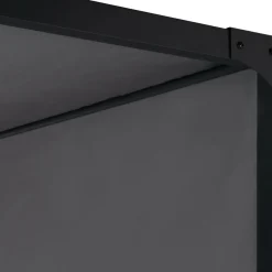 Pergola avec rideaux coulissants gris anthracite 3x6m*IDMarket Clearance