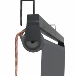 Pergola lames orientables et stores gris anthracite*IDMarket Hot