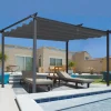 Pergola toit rétractable gris 3x4 M*IDMarket Discount