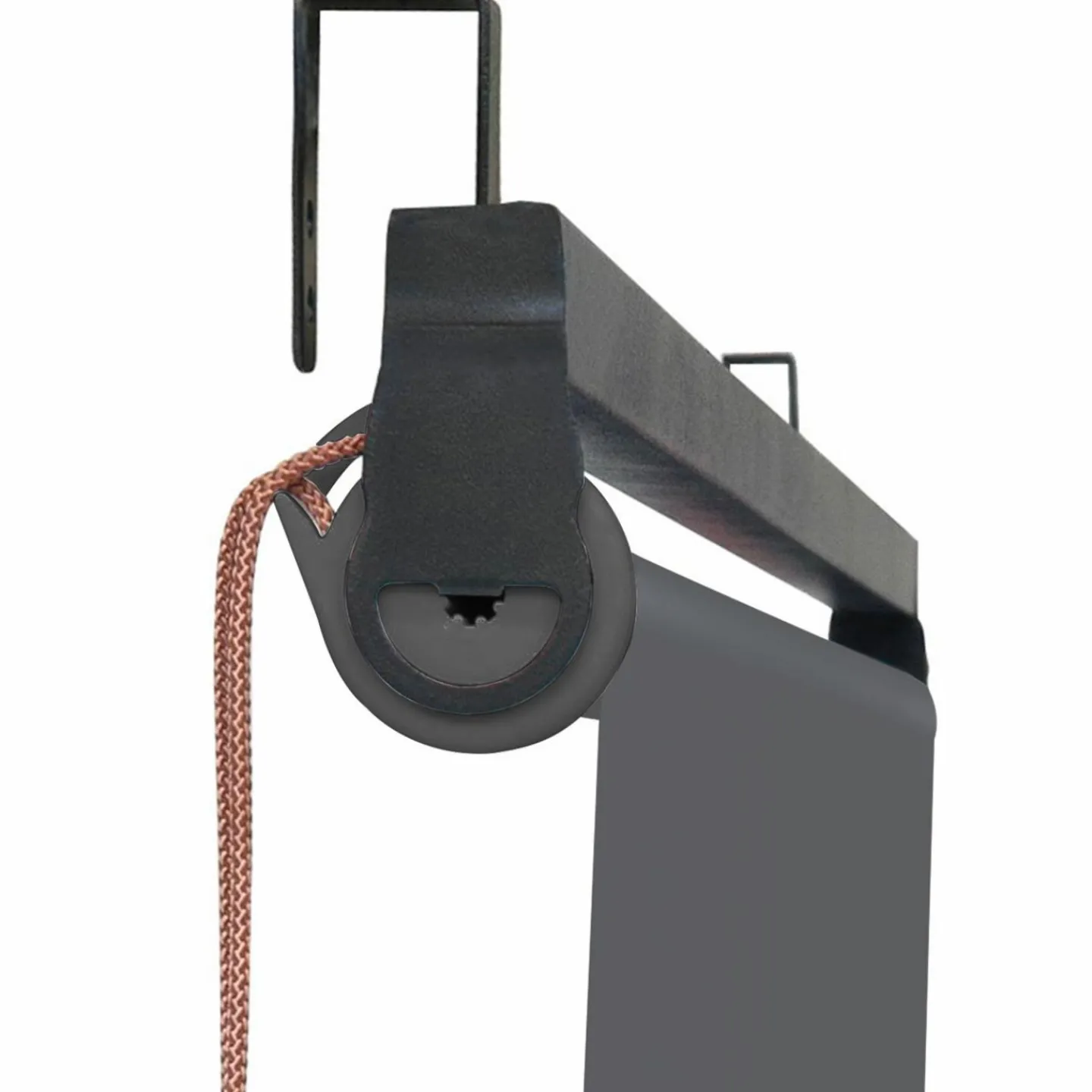 Pergola toit rétractable gris et stores enrouleurs*IDMarket New