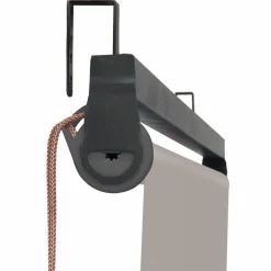 Pergola toit rétractable taupe et stores enrouleurs*IDMarket Online