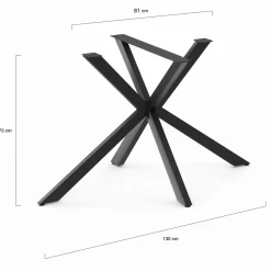 Pied de table forme araignée*IDMarket Clearance