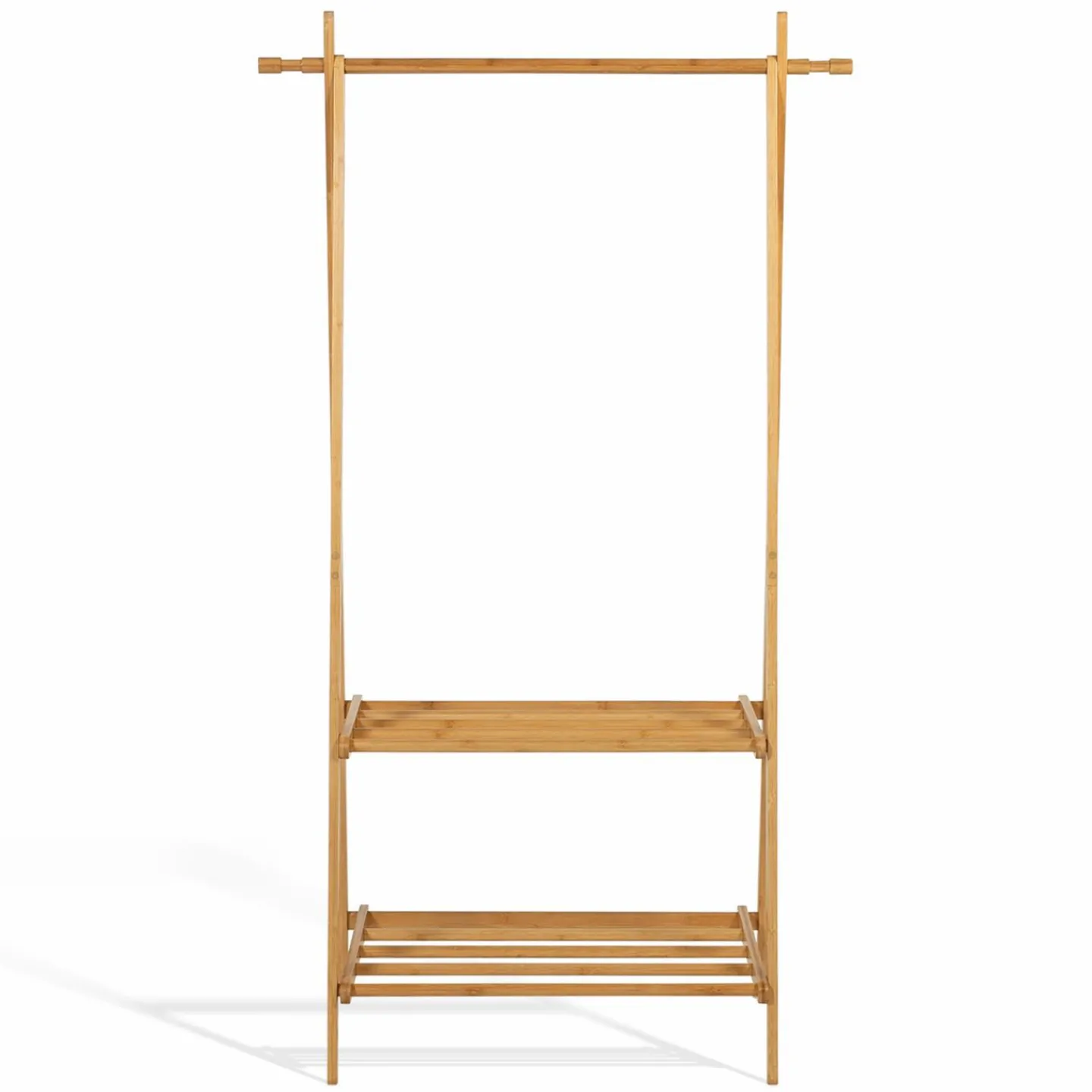 Portant vêtements en bambou*IDMarket Hot