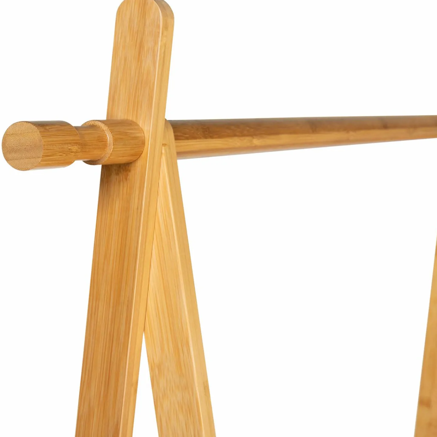 Portant vêtements en bambou*IDMarket Hot