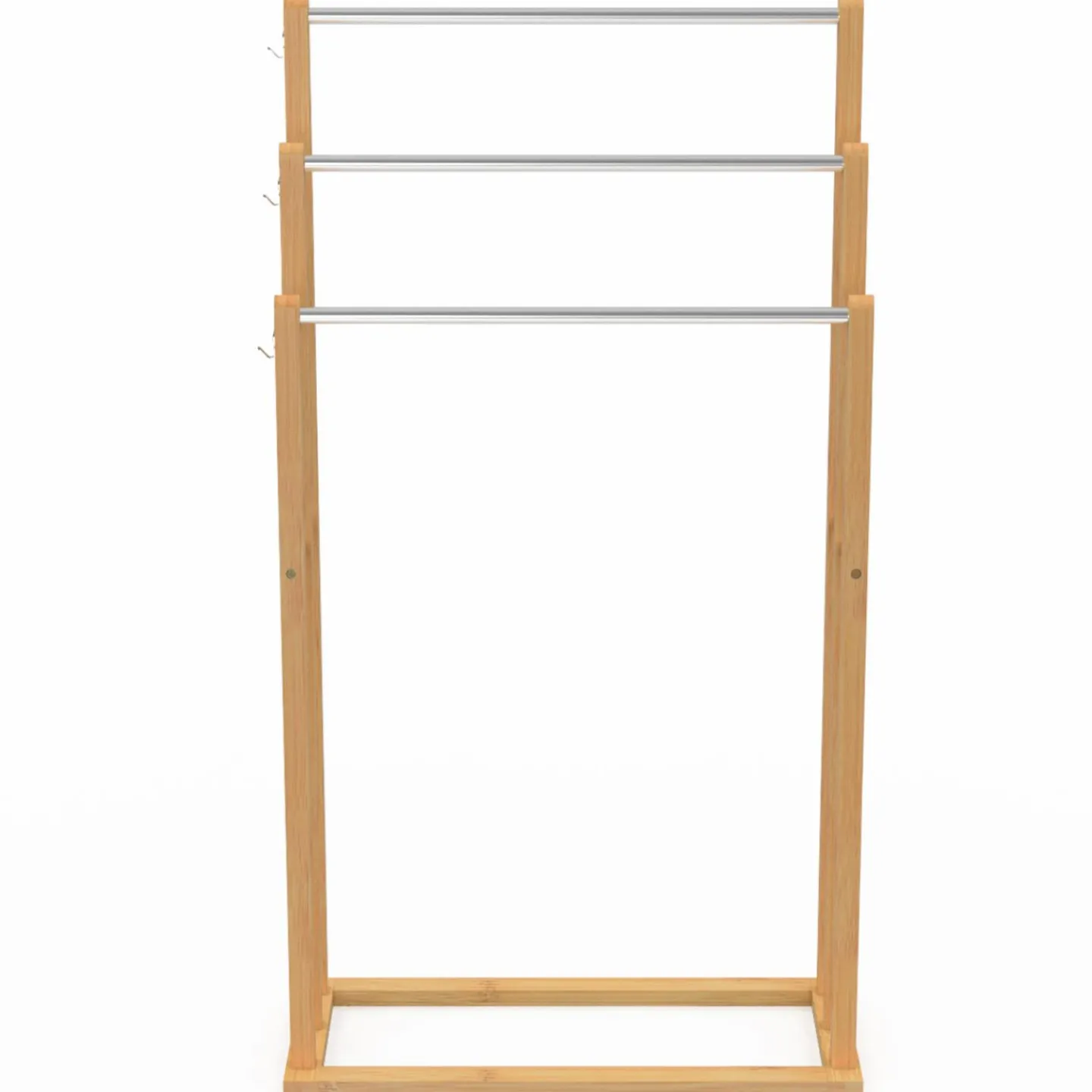 Porte serviettes en bambou 3 niveaux*IDMarket Sale