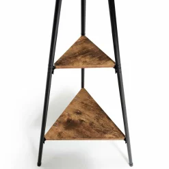 Porte-manteau bois métal design avec plateaux*IDMarket Best