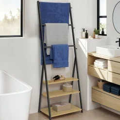 Porte-serviettes industriel 3 niveaux*IDMarket New