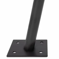 Poteau pour toile ombrage en acier noir 220 cm*IDMarket Best