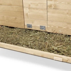 Poulailler 4 à 6 poules en bois avec pondoir*IDMarket Outlet