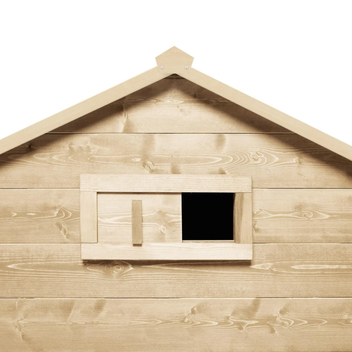 Poulailler 4 à 6 poules en bois avec pondoir*IDMarket Outlet