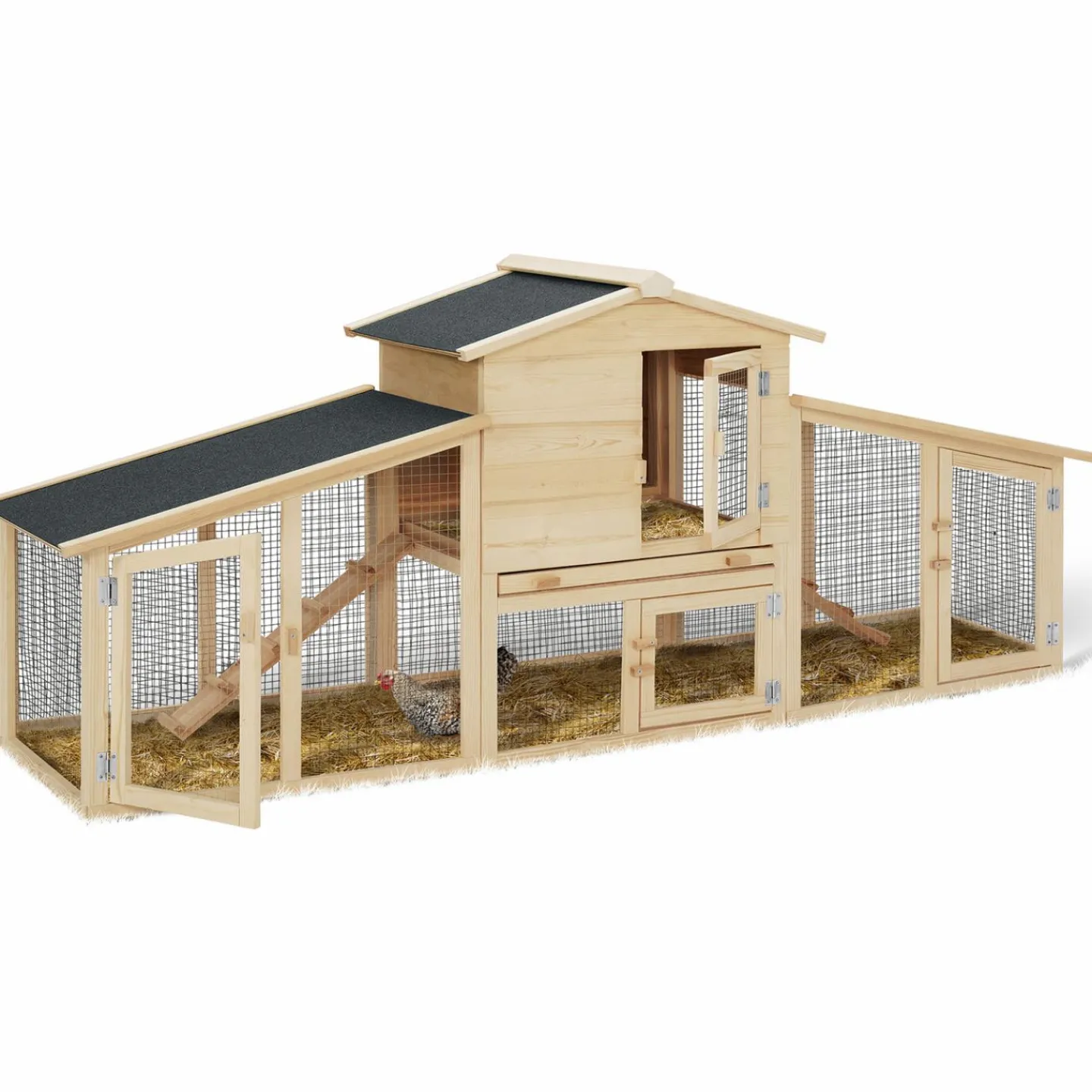 Poulailler clapier XXL*IDMarket Outlet