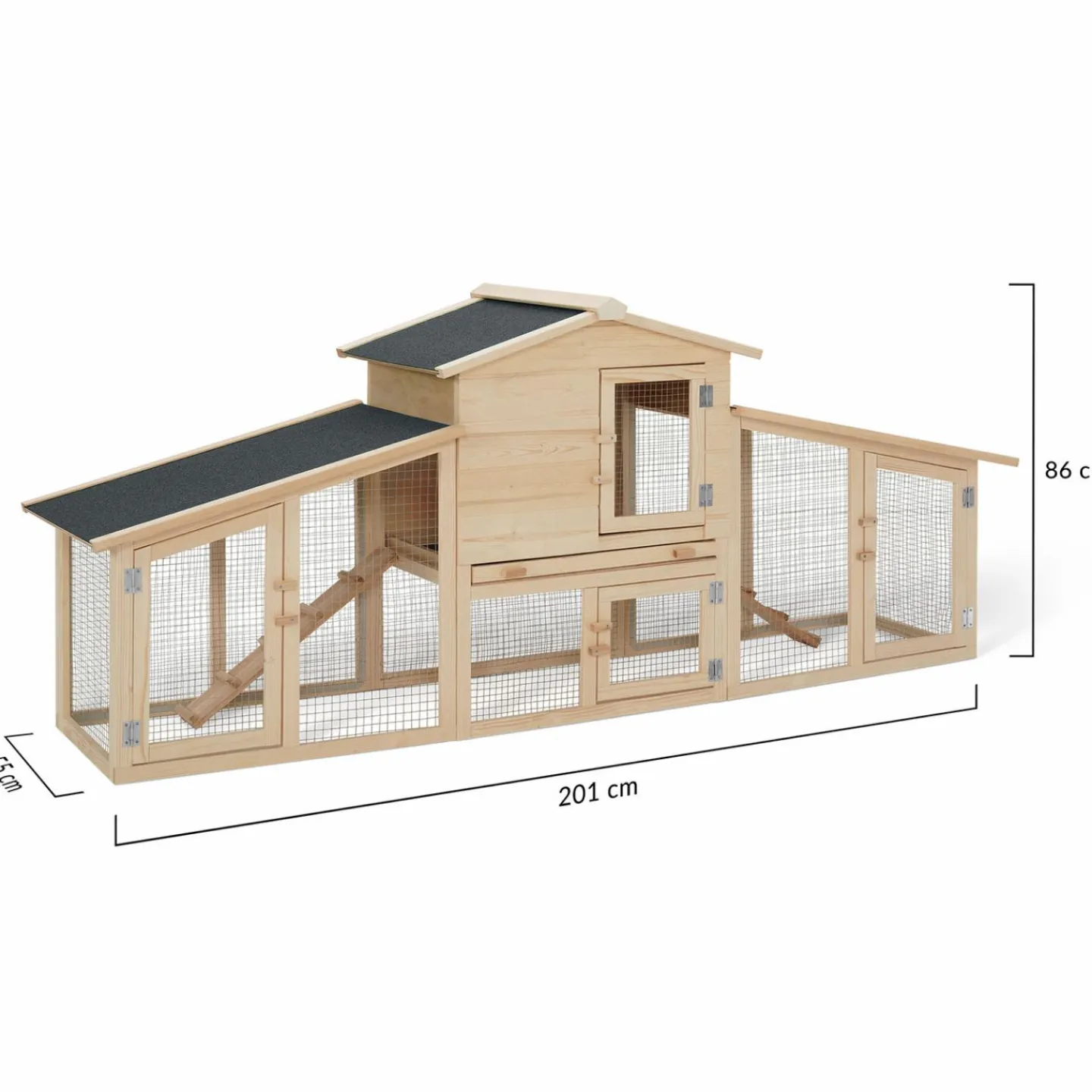 Poulailler clapier XXL*IDMarket Outlet