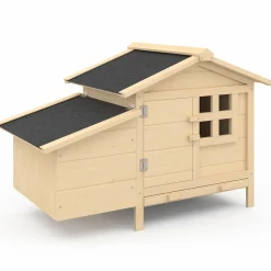 Poulailler sur pilotis en bois avec pondoir*IDMarket Outlet