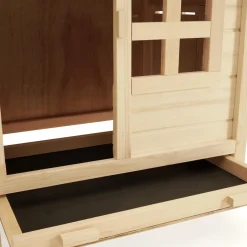 Poulailler sur pilotis en bois avec pondoir*IDMarket Outlet