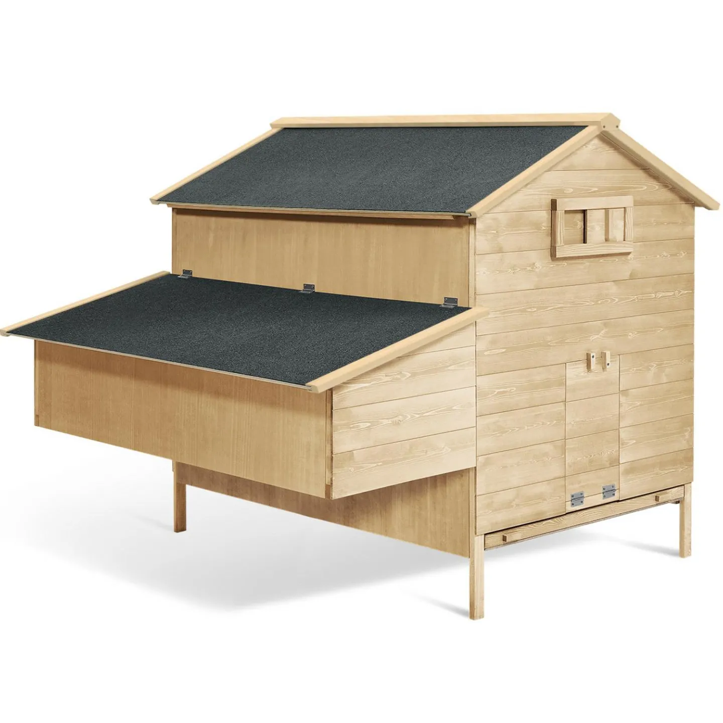 Poulailler XXL avec pondoir*IDMarket Online